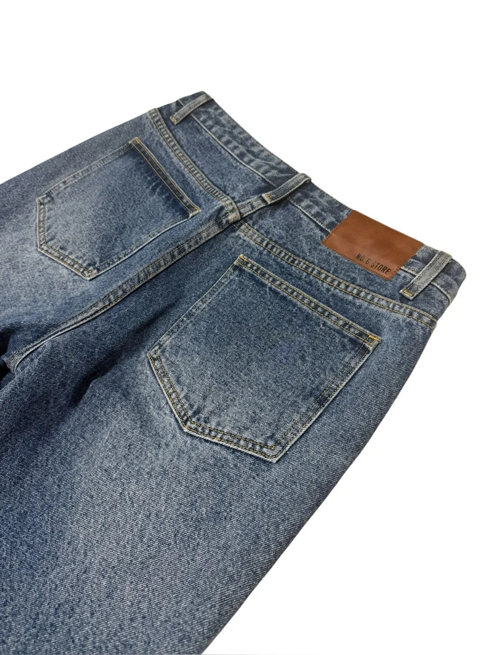 No.6 Store Erik Jean in Mid Blue Size 28 - Picture 8 of 10